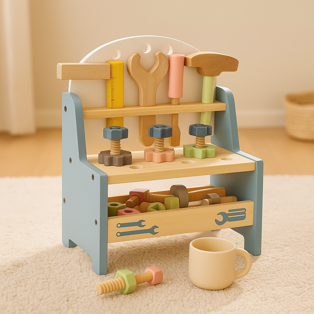 Calm Crafts Mini Wooden Tool Bench