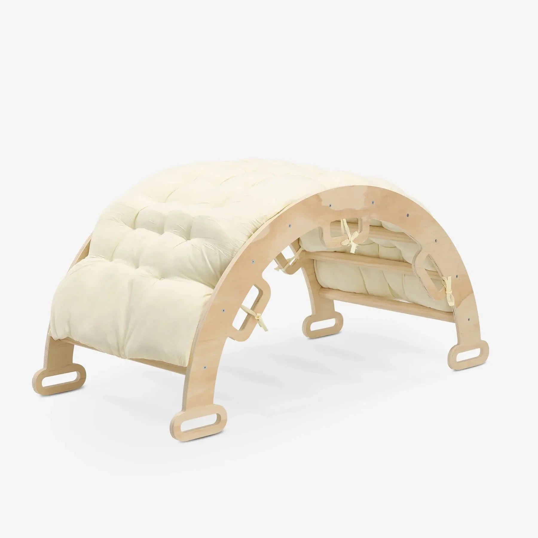 Calm Climb Wooden Rocker & Climbing Arch