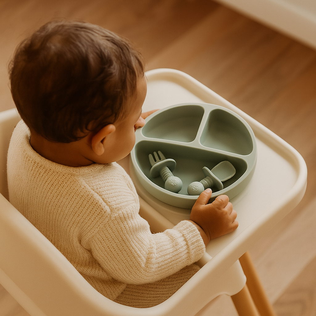 CalmBites Silicone Suction Feeding Set