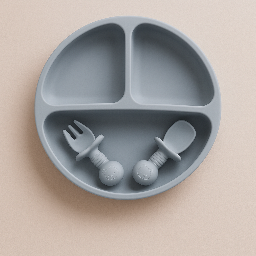 CalmBites Silicone Suction Feeding Set